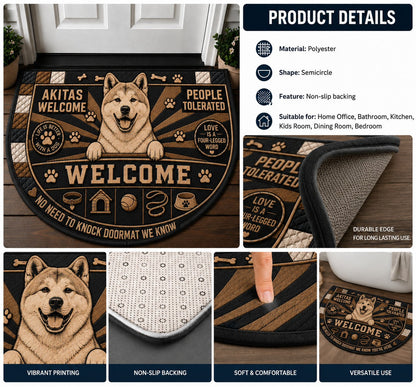 Corgi Welcome Mat – "Life Is Better With A Corgi" Funny Pet Doormat - 5to9vibe
