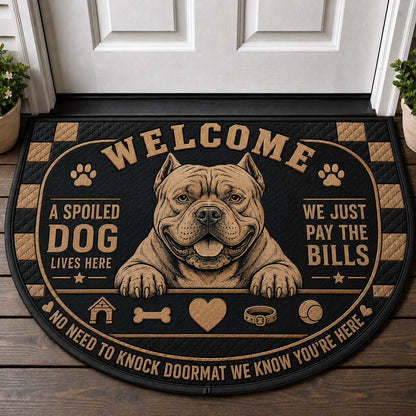 Collie Welcome Mat – "A House Is Not A Home Without A Collie" Doormat - 5to9vibe