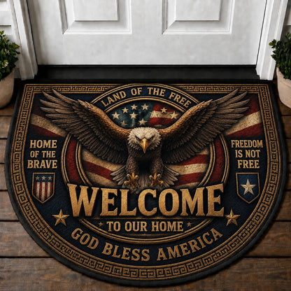 Crane Operator Welcome Mat – "Built To Lift" Construction Professional Doormat - 5to9vibe