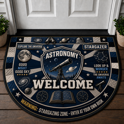 Metal Detecting Zone Welcome Mat - Digging For History Treasure Hunter Doormat - 5to9vibe