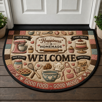 Welcome To Our BBQ Grill Master Doormat - Low & Slow Good Friends Good Times Mat - 5to9vibe