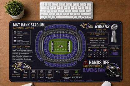 All Football Stadium Schematic Desk Mat Mouse Pad Plus Size Trending - 5to9vibe