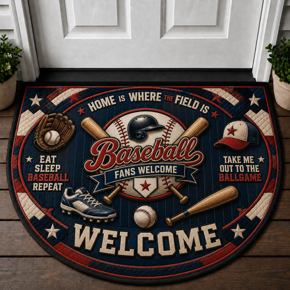 Surfing Welcome Mat - Beach Surf Zone Ocean Waves Outdoor Doormat - 5to9vibe