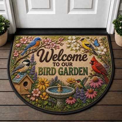 Welcome To Grandma's Home Doormat - Grandmacore Cozy Tea Floral Welcome Mat - 5to9vibe