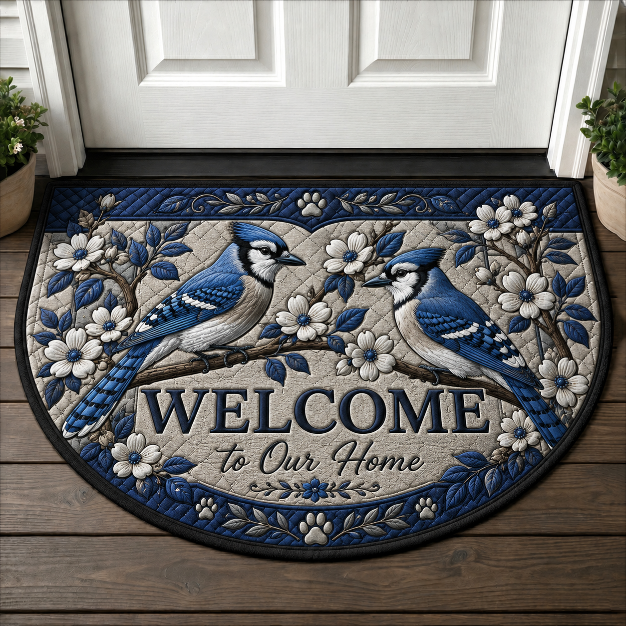 Raccoon Welcome Mat - Rustic Forest Wildlife Nature Outdoor Doormat - 5to9vibe