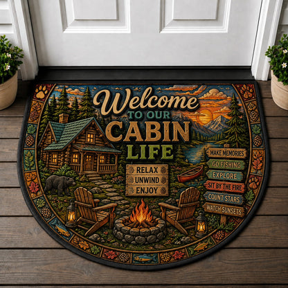 Welcome To Our Greenhouse Doormat - Greenhouse Plant Lover Botanical Welcome Mat - 5to9vibe