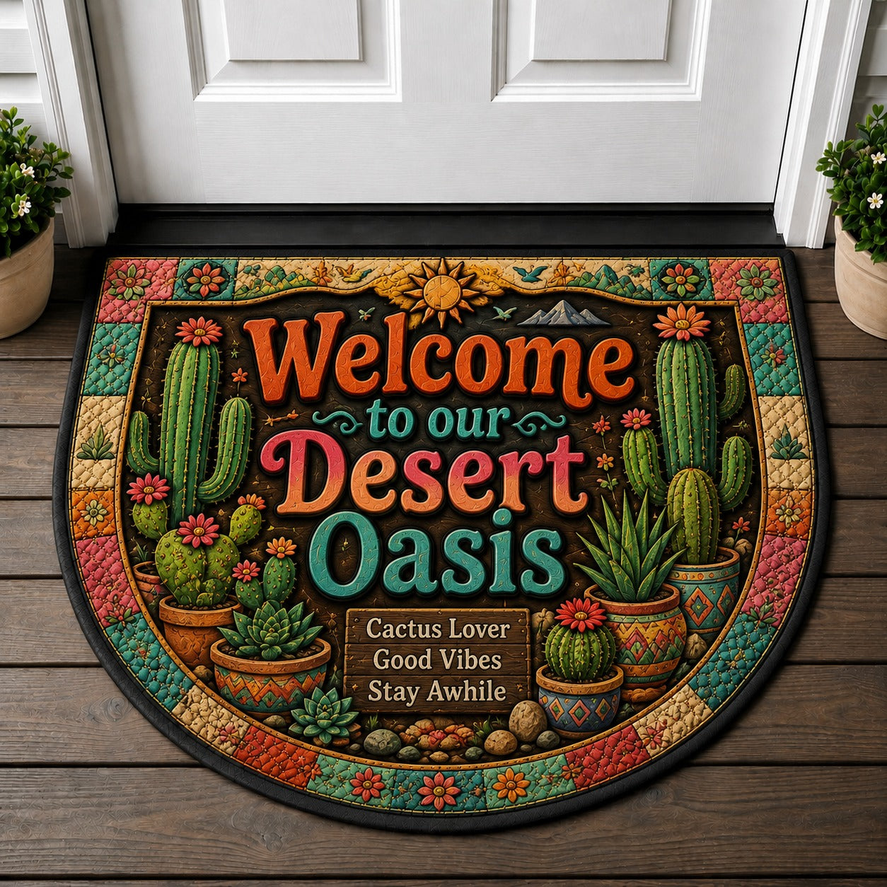 Welcome To Our Cluttercore Home Doormat - Cluttercore Maximalist Aesthetic Welcome Mat - 5to9vibe