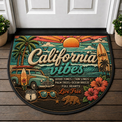 Welcome To Our Forest Home Doormat - Forestcore Nature Wildlife Camping Welcome Mat - 5to9vibe