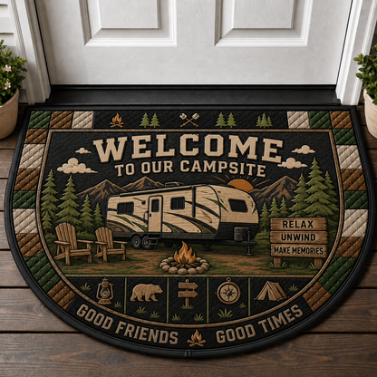 Welcome To Our National Parks Doormat - Hike Explore Discover Welcome Mat - 5to9vibe