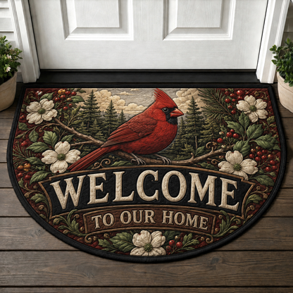 Squirrel Welcome Mat - Wipe Your Paws Scurry In Autumn Outdoor Doormat - 5to9vibe