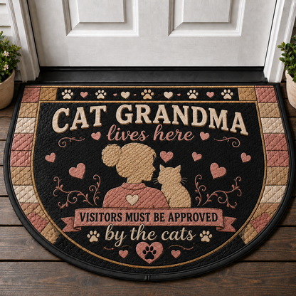 A Spoiled Bengal Lives Here Doormat - Wipe Your Paws Welcome Mat - 5to9vibe