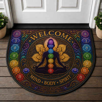 Celestial Zodiac Welcome Mat - Astrology Sun Moon & Stars Front Doormat - 5to9vibe