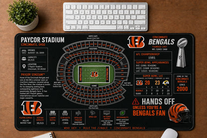 All Football Stadium Schematic Desk Mat Mouse Pad Plus Size Trending - 5to9vibe