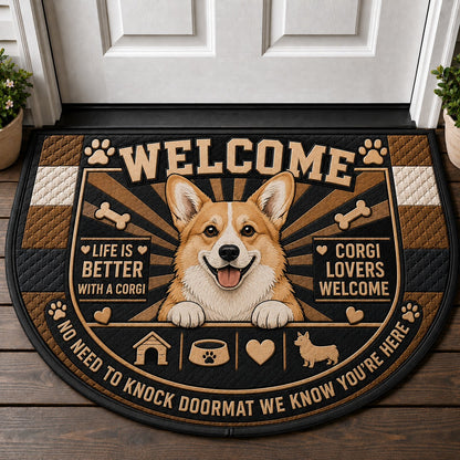Labrador Retriever Welcome Mat – "Dogs Welcome" Funny Pet Doormat - 5to9vibe