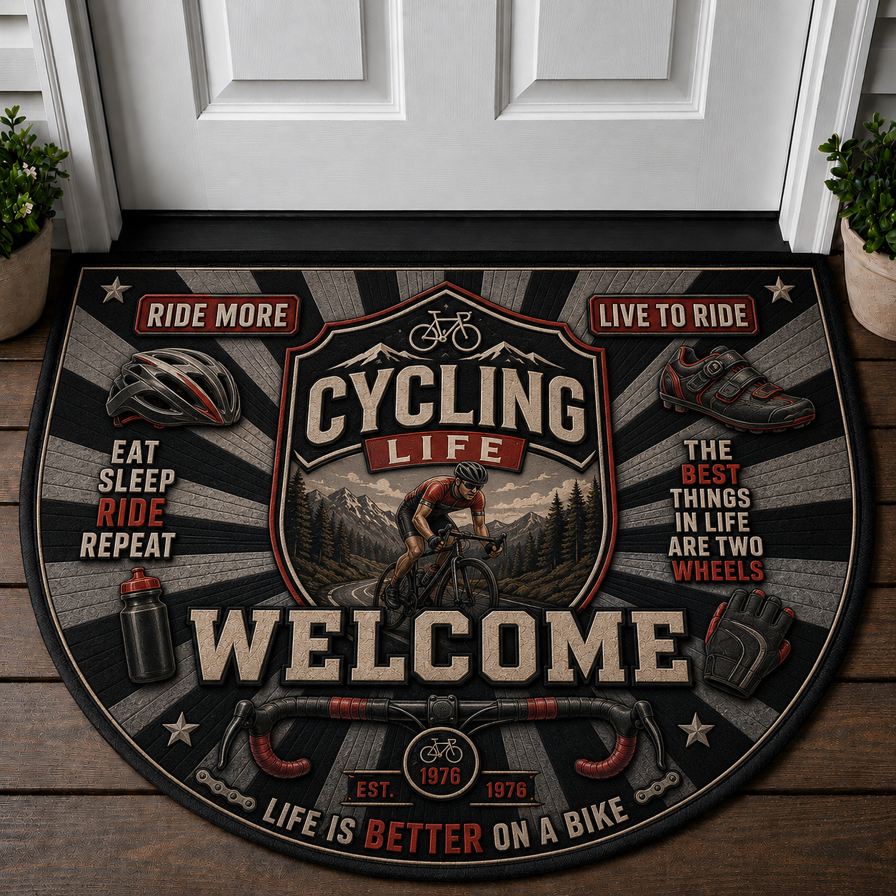 Bowling Welcome Mat - Strike Zone Good Times Sports Doormat - 5to9vibe
