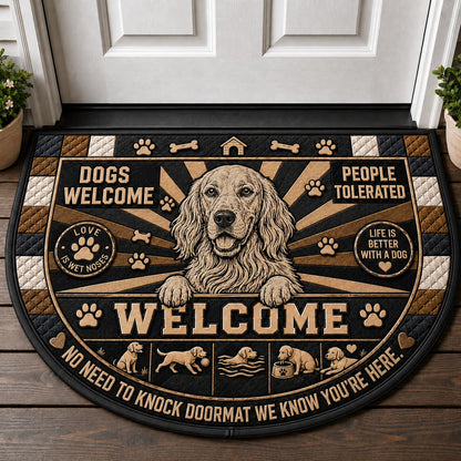 Alaskan Malamute Welcome Mat – Friendly Loyal Dog Breed Doormat - 5to9vibe