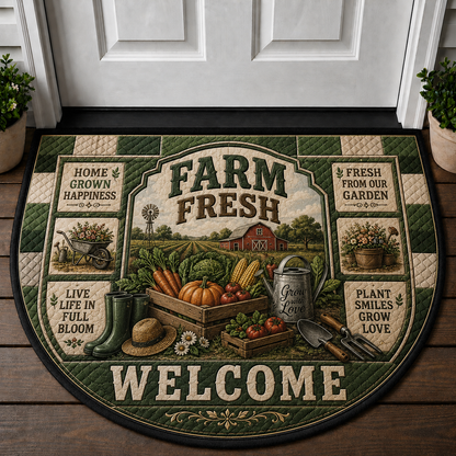 Plant Mom Welcome Mat - Love Grows Here Indoor Houseplant Doormat - 5to9vibe