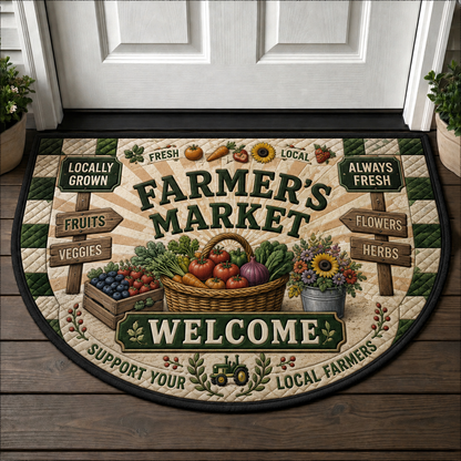 Welcome To The Kitchen Chef Doormat - Culinary Master Cooking Welcome Mat - 5to9vibe