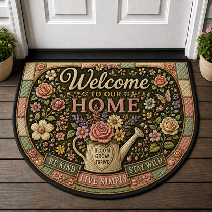 Welcome Western Doormat - Southwestern Decor Boho Cactus Welcome Mat - 5to9vibe