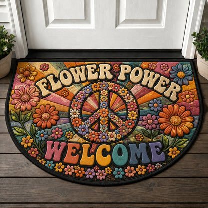 Welcome Please Come In Doormat - Light Academia Vintage Book Study Welcome Mat - 5to9vibe