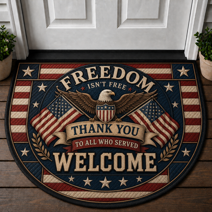 Founding Fathers Welcome Mat - Patriotic American History Doormat - 5to9vibe