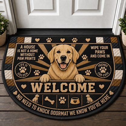 Mini Schnauzer Welcome Mat – "On Duty" Funny Dog Lover Doormat - 5to9vibe