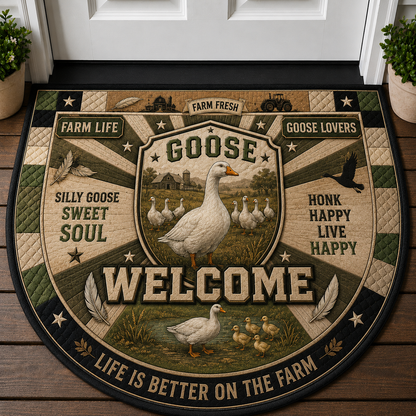 Chicken Mom Welcome Mat - Just A Girl Who Loves Chickens Doormat - 5to9vibe