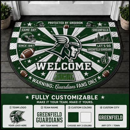 Green / White