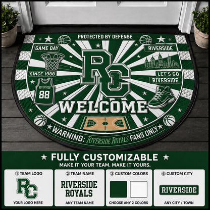 Green / White