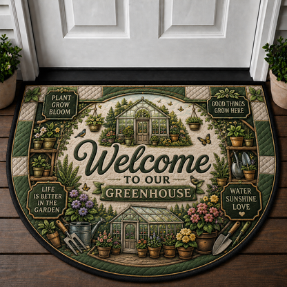 Life Succs Without Plants Doormat - Succulent Botanical Welcome Mat - 5to9vibe