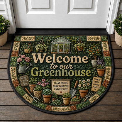 Welcome To Our Forest Home Doormat - Forest Home Mountain Cabin Wildlife Welcome Mat - 5to9vibe
