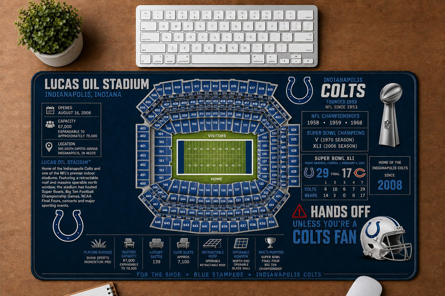 All Baseball Legendary Stadiums Masterplan Desk Mat Mouse Pad Plus Size - 5to9vibe