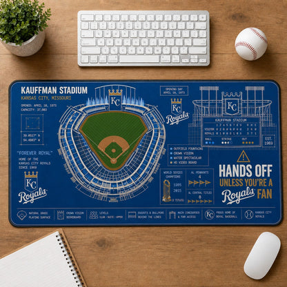 All Baseball Legendary Stadiums Masterplan Desk Mat Mouse Pad Plus Size - 5to9vibe