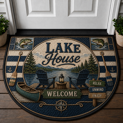 National Park Welcome Mat - Explore & Adventure Outdoor Doormat - 5to9vibe