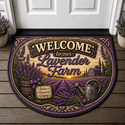 Welcome To Our Dream World Doormat - Dreamcore Pastel Cloud Rabbit Welcome Mat - 5to9vibe