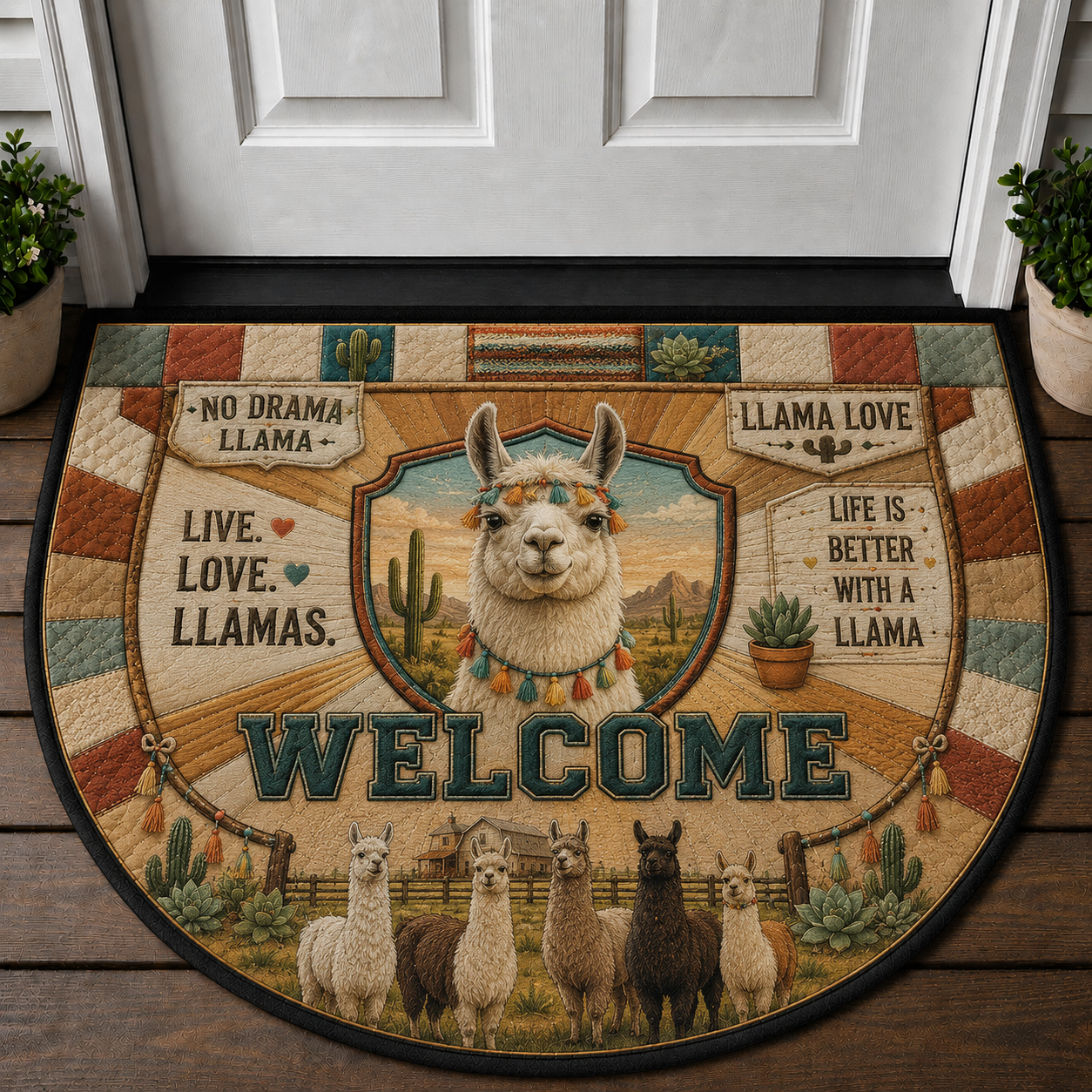 Chicken Mom Welcome Mat - Just A Girl Who Loves Chickens Doormat - 5to9vibe