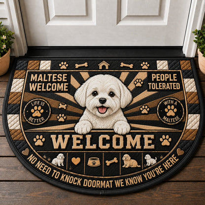 Beagle Welcome Mat – Home Is Where The Dog Is Outdoor Doormat - 5to9vibe