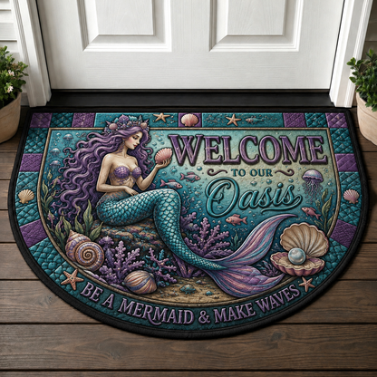 Welcome To Our Magic Forest Doormat - Enchanted Wizard & Fairy Outdoor Mat - 5to9vibe