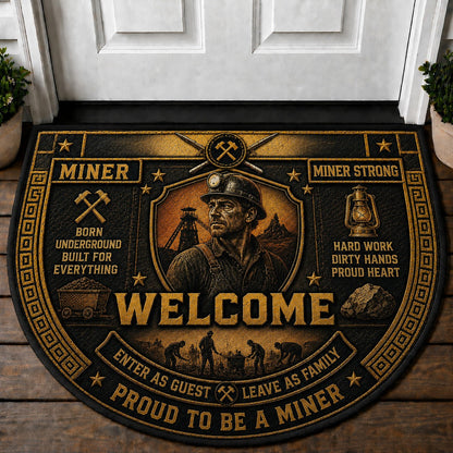 U.S. Veteran Welcome Mat – "Thank You For Your Service" Patriotic Military Doormat - 5to9vibe