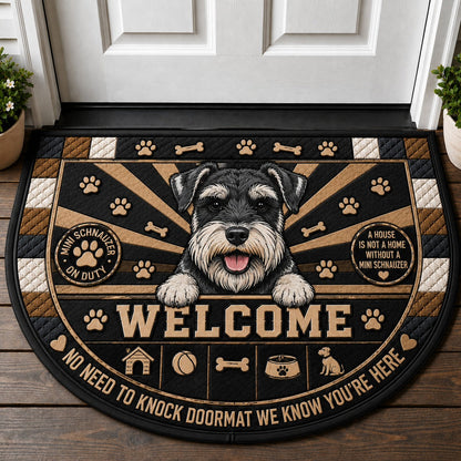 Vizsla Welcome Mat – "People Tolerated" Dog Breed Outdoor Doormat - 5to9vibe