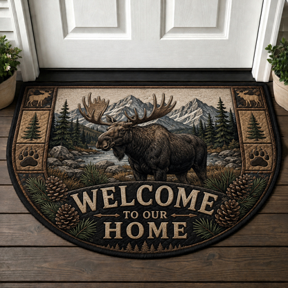 Hummingbird Welcome Mat - Nature’s Beauty Floral Joy Outdoor Doormat - 5to9vibe