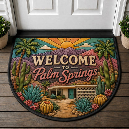 Welcome Western Doormat - Southwestern Decor Boho Cactus Welcome Mat - 5to9vibe