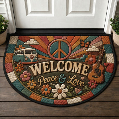 Welcome To Our Universe Welcome Mat - Zodiac Decor Astrology Sun Moon Star Map Rug - 5to9vibe