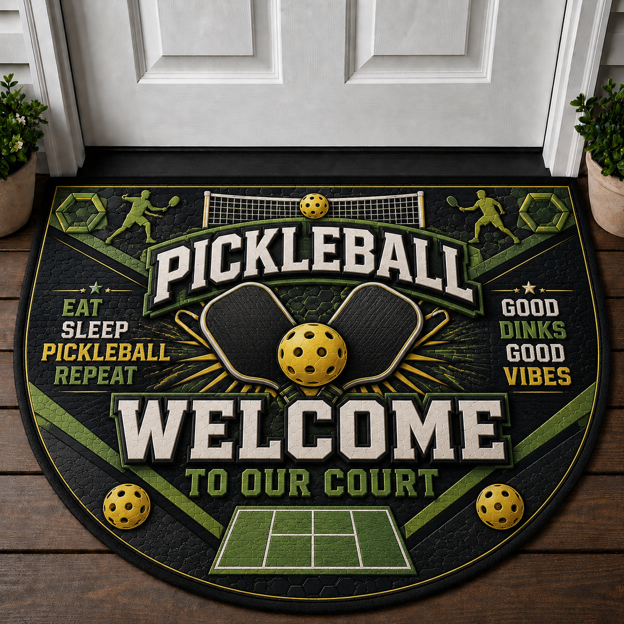 Football Welcome Mat - Fan Zone Game Day Sports Doormat - 5to9vibe