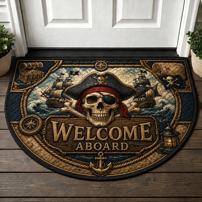 Enter If You Dare Vampire Welcome Mat - Spooky Gothic Castle Doormat - 5to9vibe