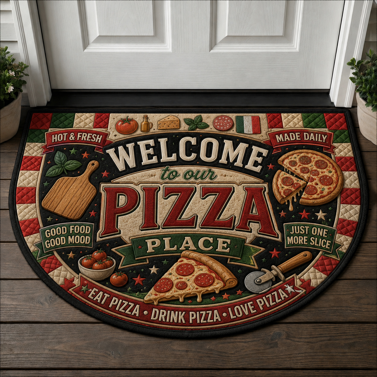 King Of The Grill BBQ Doormat - Grill Master Outdoor Cooking Welcome Mat - 5to9vibe