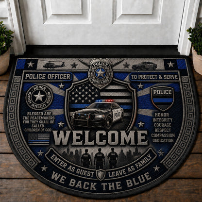 Patriot Welcome Mat – "Proud To Be An American" Patriotic Home Decor - 5to9vibe