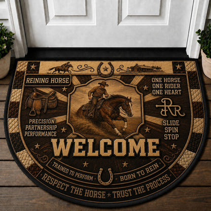 Cattle Ranch Welcome Mat – "Ranch Life" Western Country Living Doormat - 5to9vibe