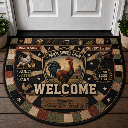Bee Kind Bee Happy Beekeeper Welcome Mat - Honey Bee & Sunflower Doormat - 5to9vibe