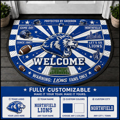 Royal Blue / White
